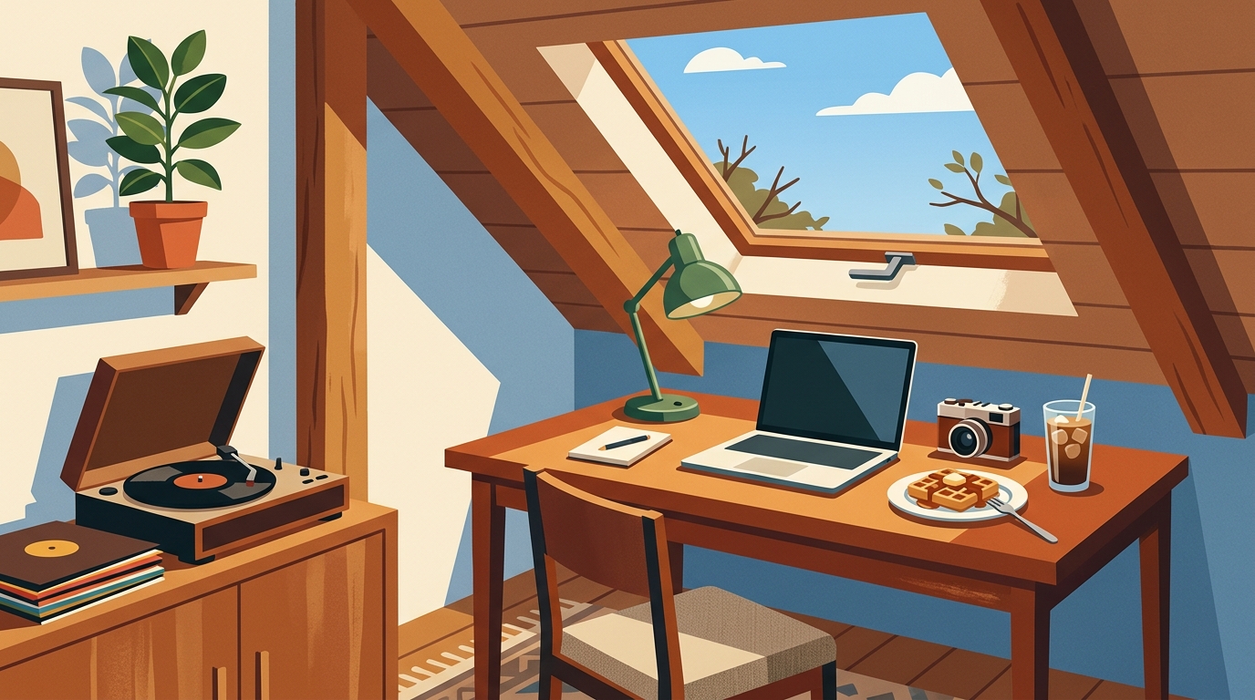 Attic Studio Desk